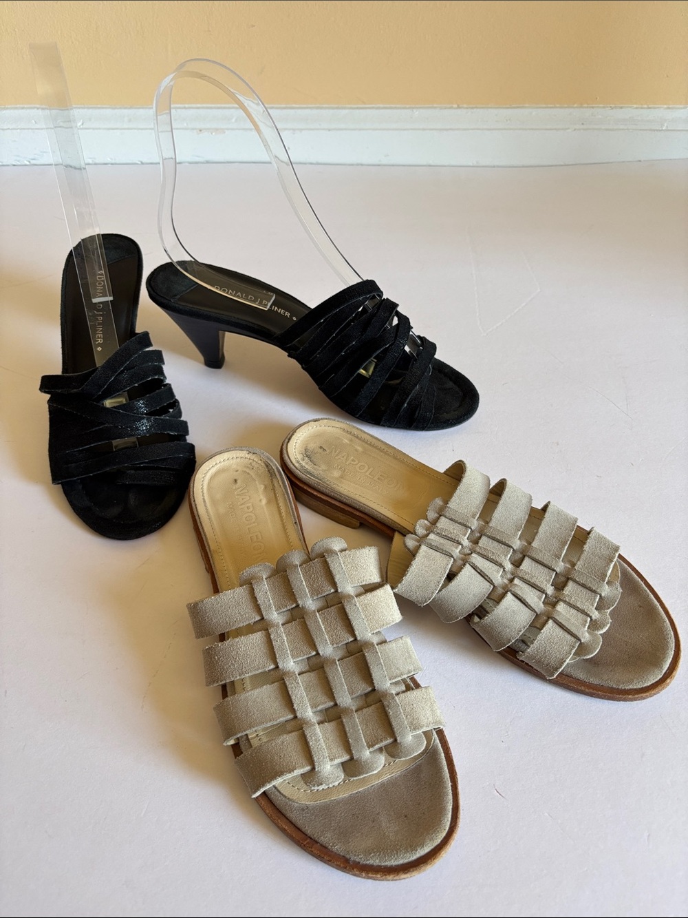 Napoleoni and Donald J. Pliner sandals